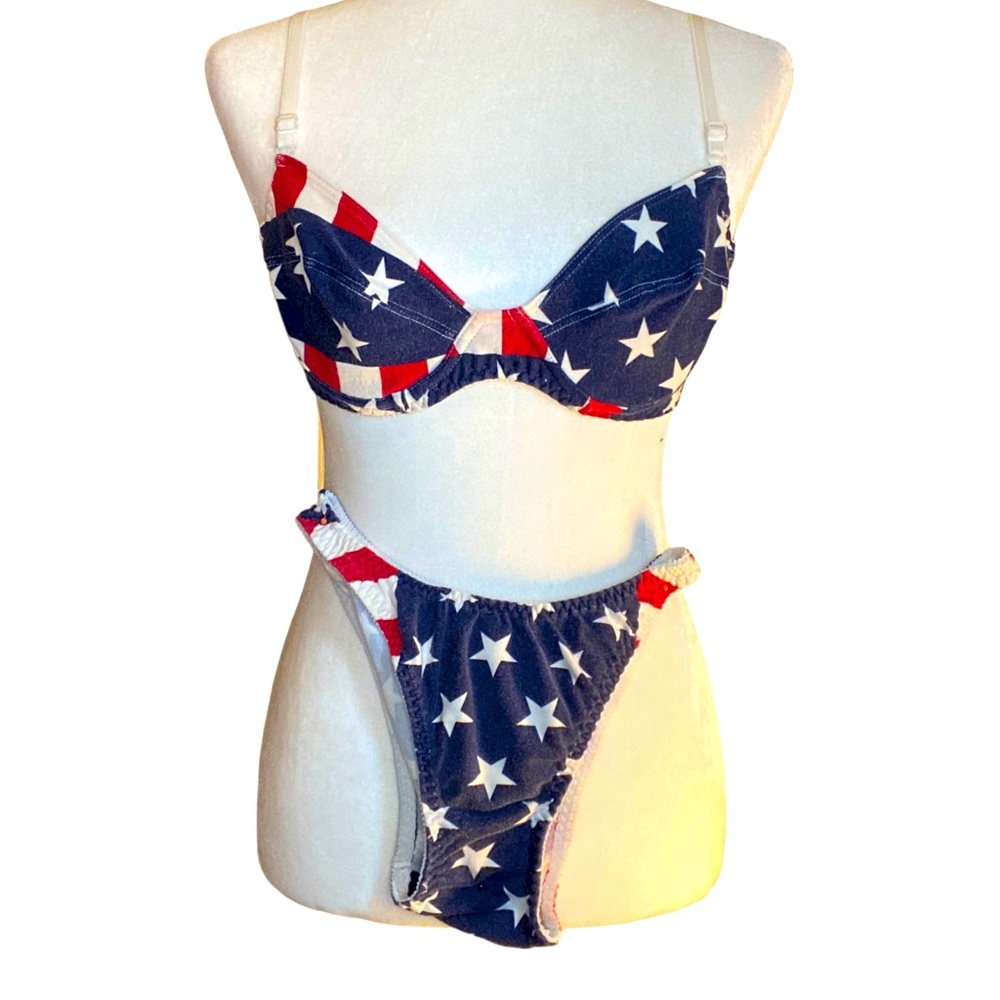 Bra & Panty /Bathing Suit: Patriotic Very good uses condition